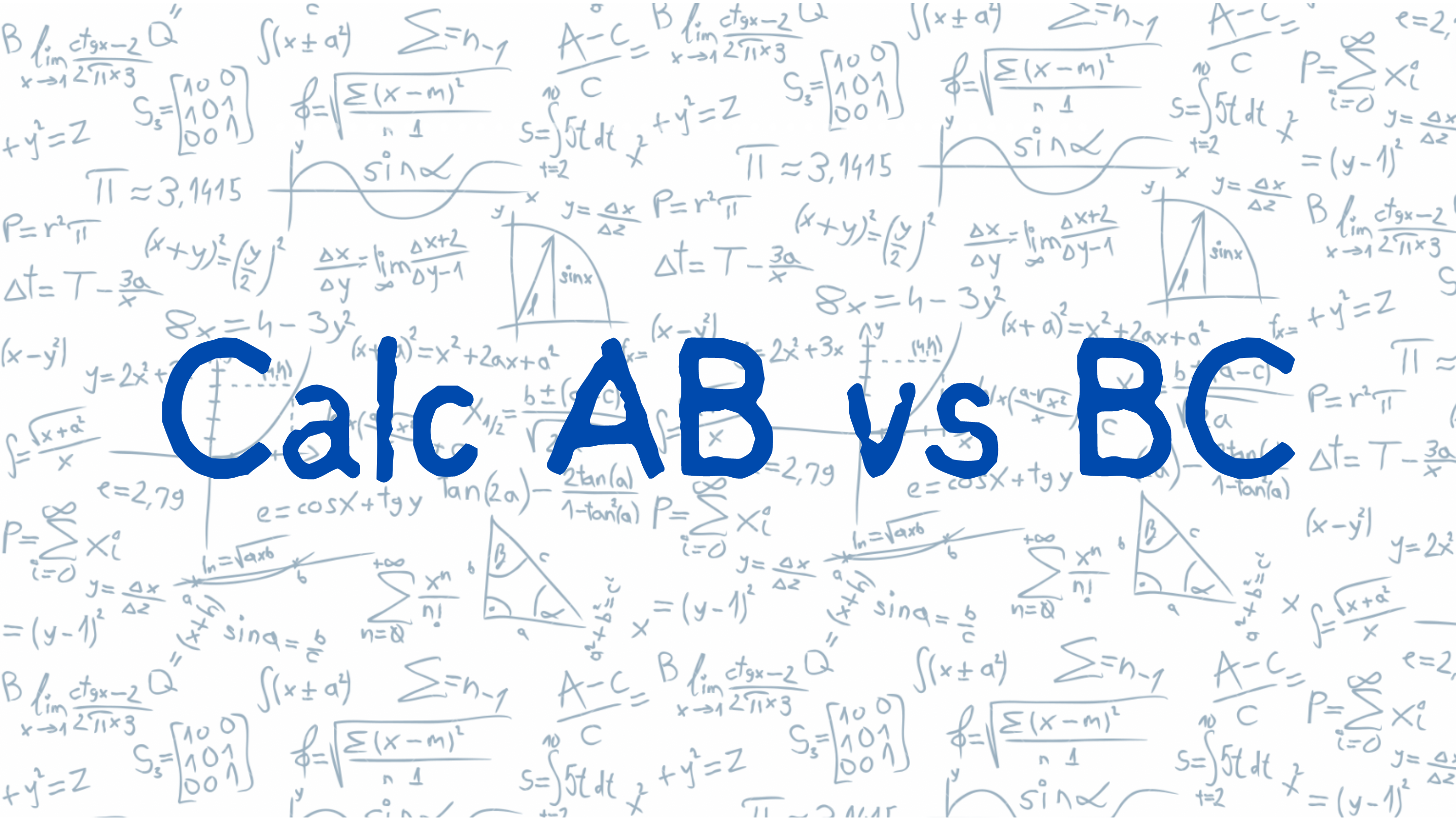 AP Calculus AB-BC